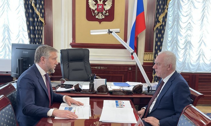 Александр Гуцан и Юрий Бездудный обсудили перспективы развития Ненецкого АО