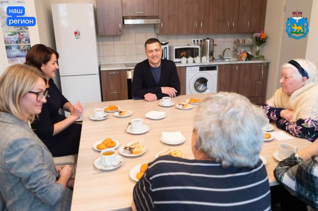 В Пскове открылся первый социальный городок для пенсионеров