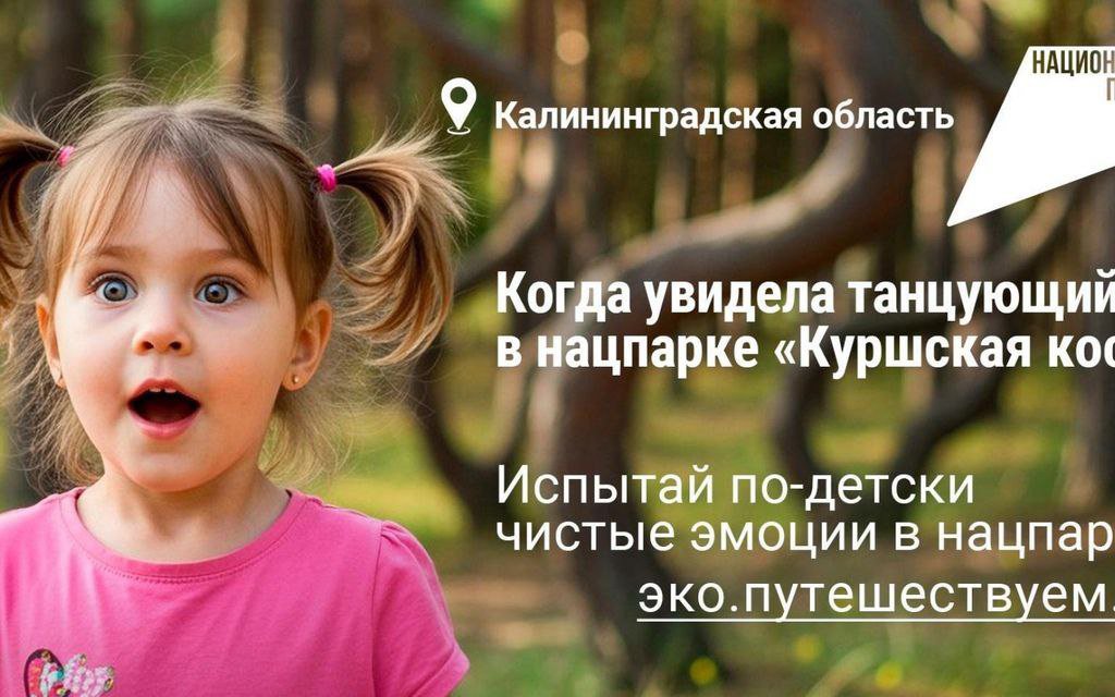Куршская коса включена в федеральную кампанию популяризации экологического туризма