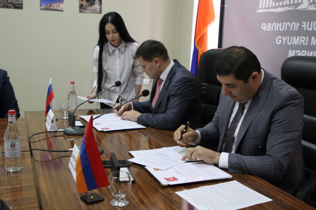 Вологда и армянский город Гюмри  подписали соглашение о сотрудничестве
