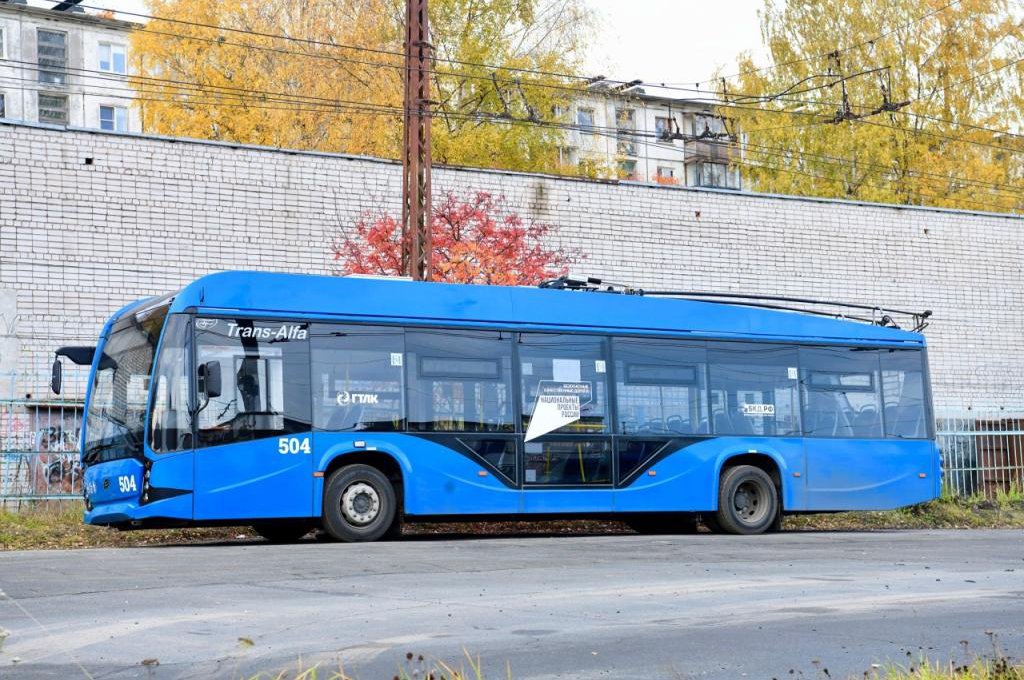 В Петрозаводске на линию запущены 27 современных троллейбусов