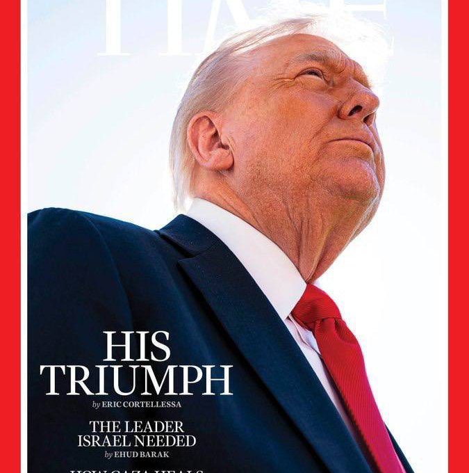 Дональд Трамп требует отозвать его фотографию с обложки журнала TIME