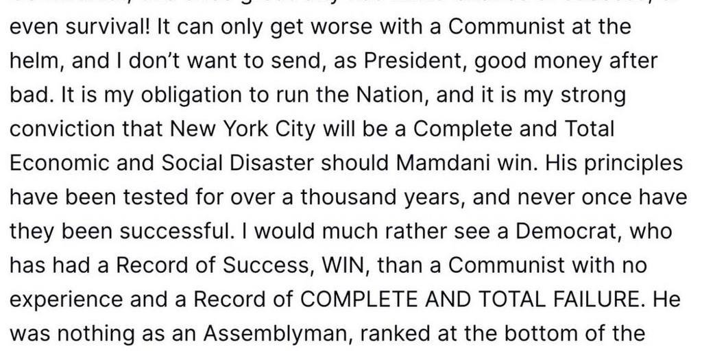 В Нью-Йорке началась битва за души. Трамп — против мэра-коммуниста
